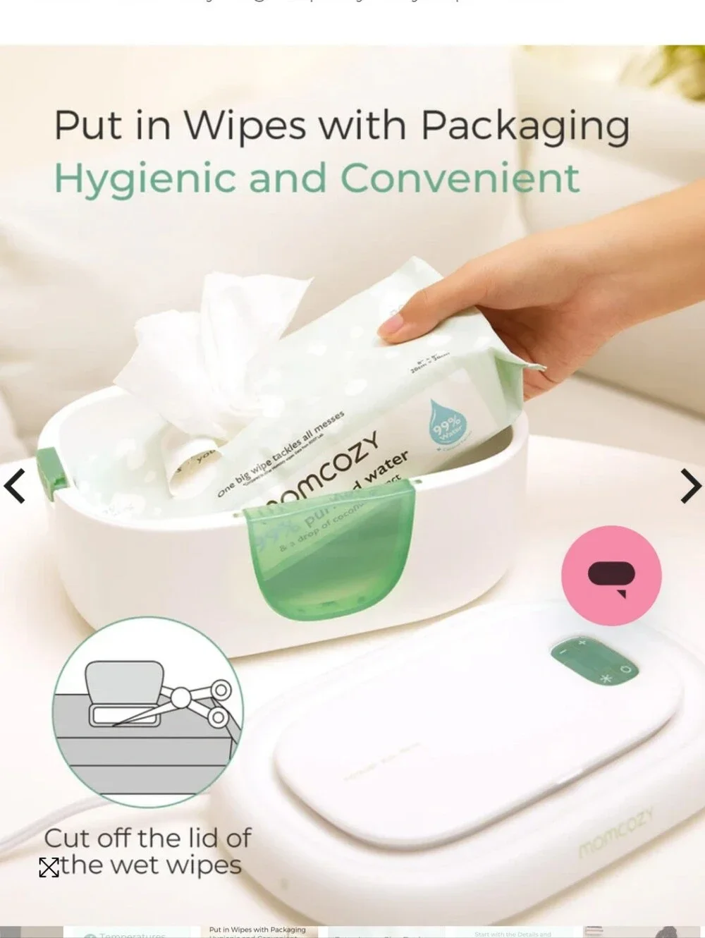 Momcozy Baby Wipe Warmer